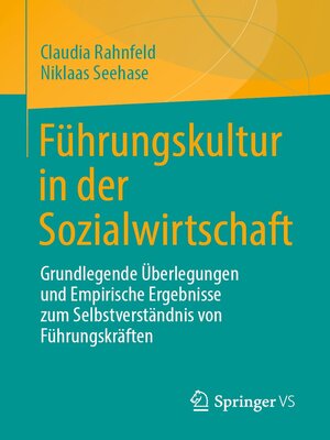 cover image of Führungskultur in der Sozialwirtschaft